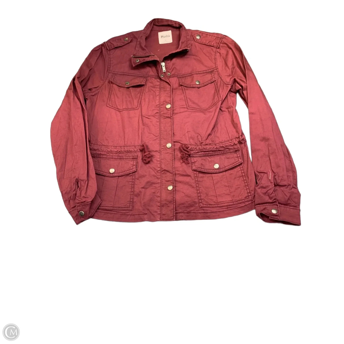 Jacket Other By Mudd In Maroon, Size: Xl