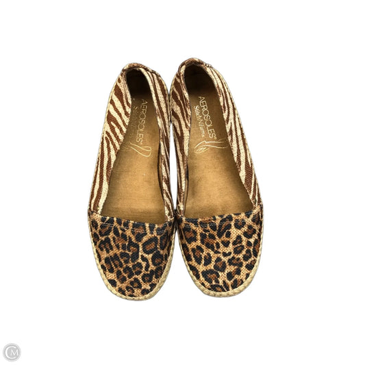 Shoes Flats By Aerosoles In Animal Print, Size: 7.5