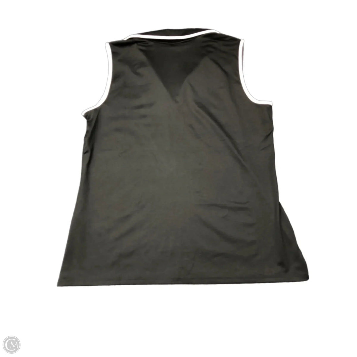 Athletic Top Short Sleeve By Chicos In Black, Size: 8