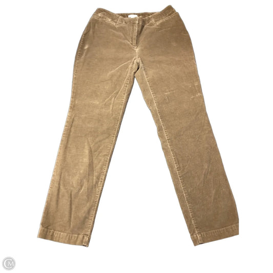 Pants Corduroy By J. Jill In Brown, Size: 6