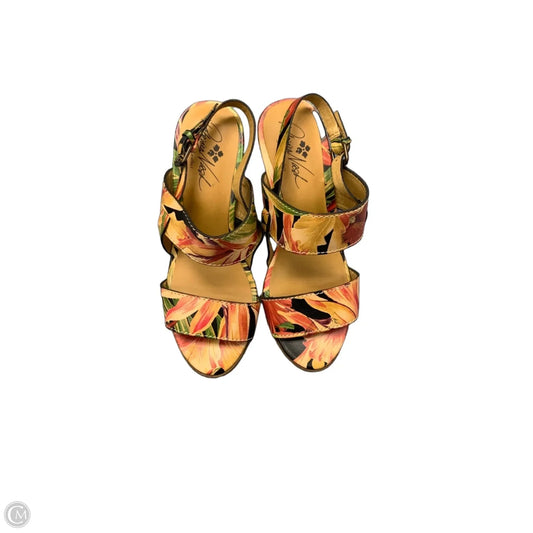 Shoes Designer By Patricia Nash In Floral Print, Size: 8