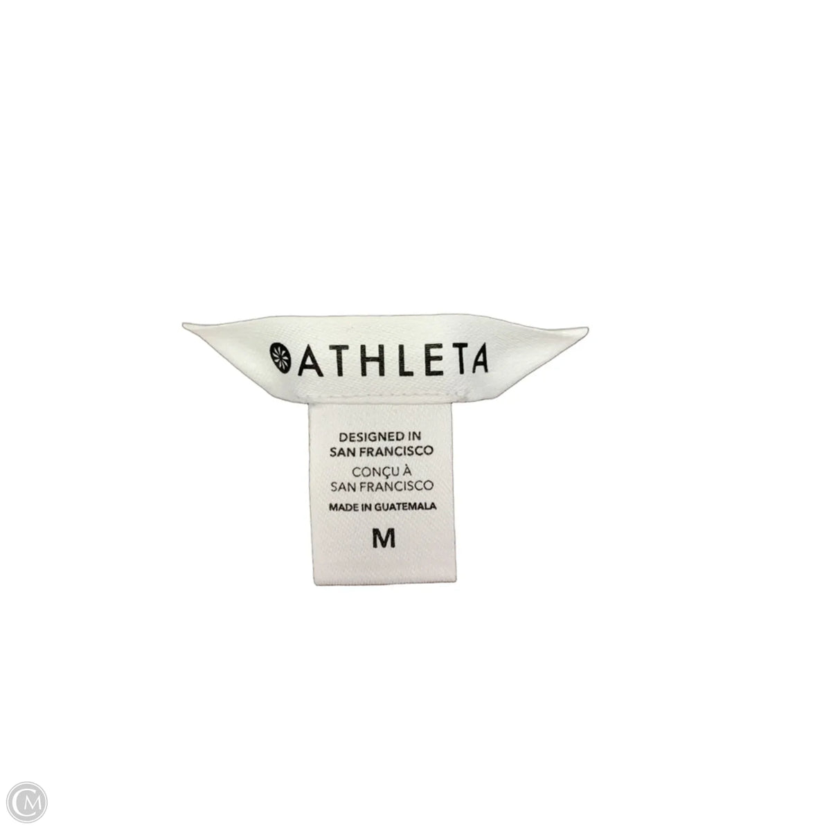 Athletic Top Short Sleeve By Athleta In Brown, Size: M