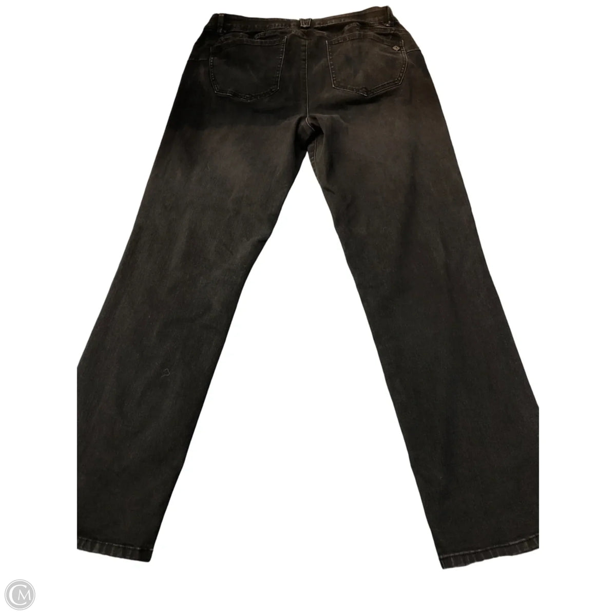 Jeans Straight By Democracy In Black, Size: 14