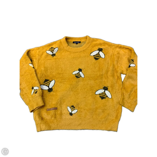 Sweater By Simply Southern In Yellow, Size: L