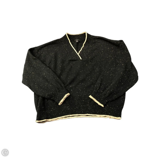 Sweater By Ann Taylor In Black & Brown, Size: Xl