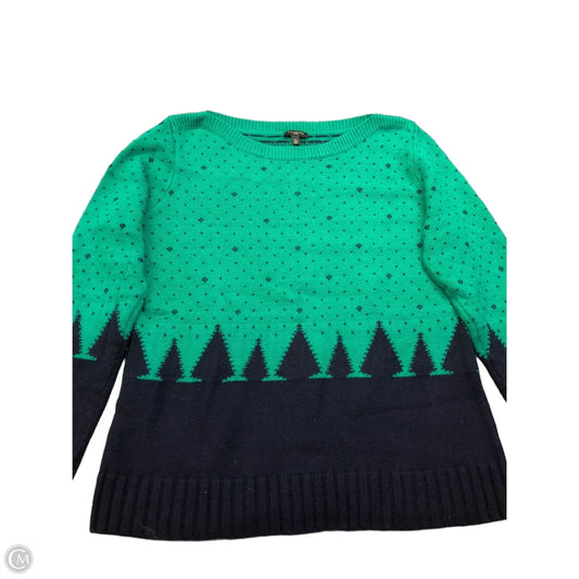 Sweater By Talbots In Green, Size: M
