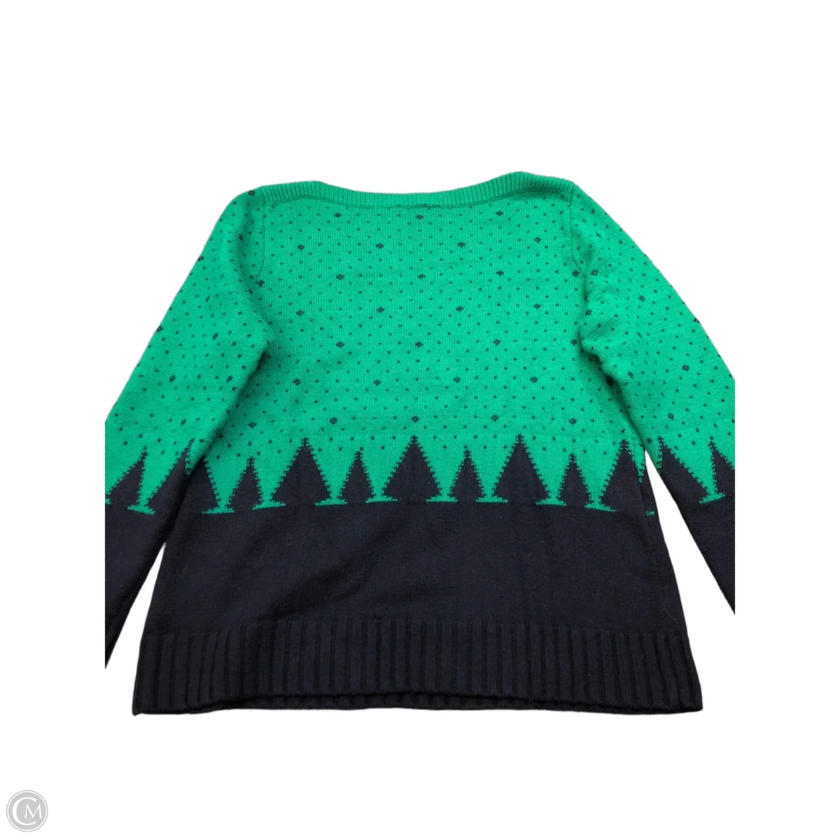 Sweater By Talbots In Green, Size: M