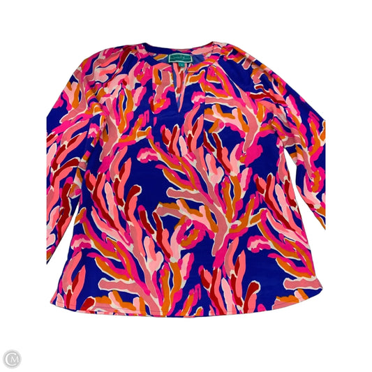 Top Long Sleeve By Clothes Mentor In Multi-colored, Size: M