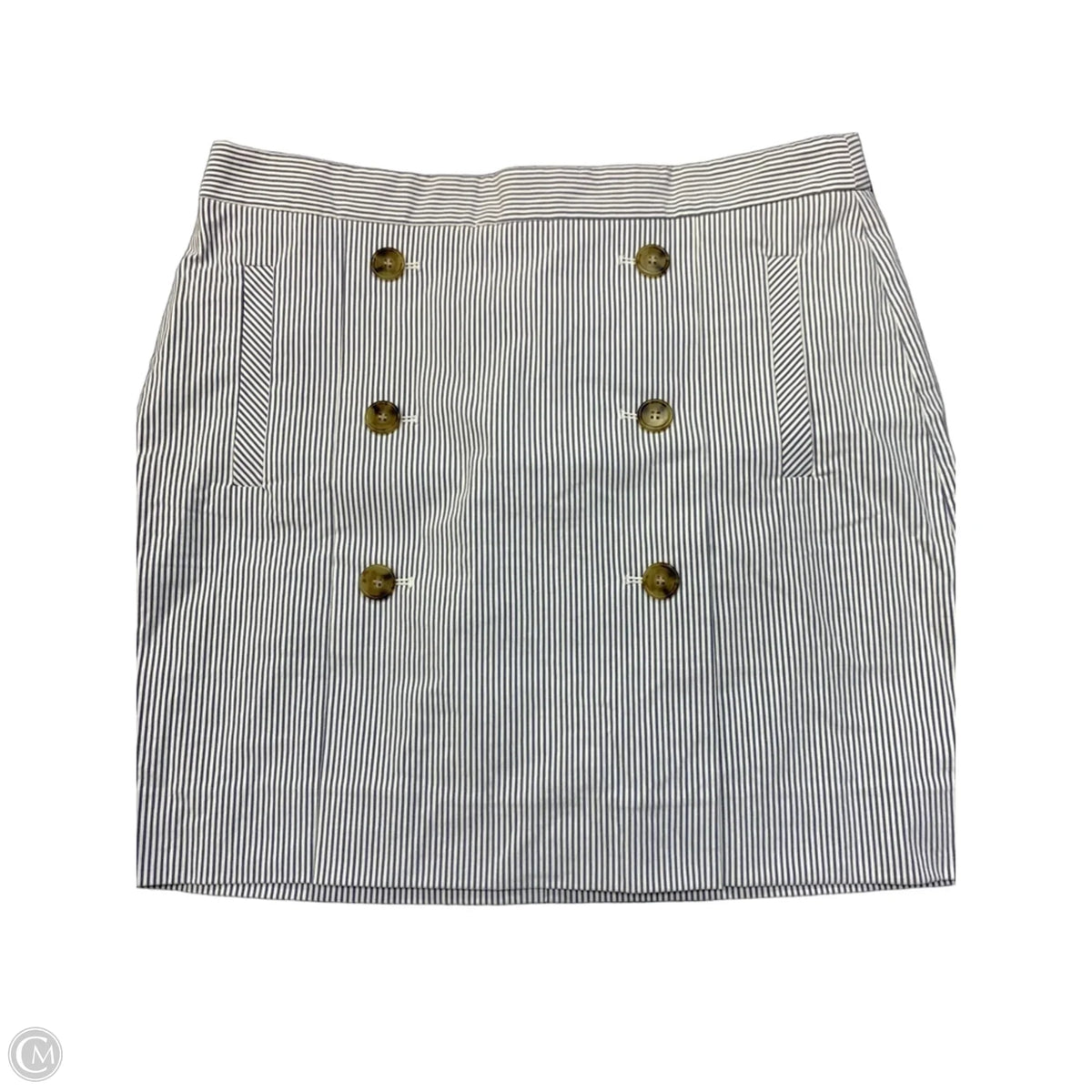 Skirt Mini & Short By J. Crew In Striped Pattern, Size: 14