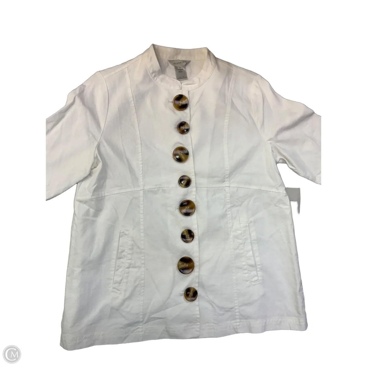 Jacket Other By Multiples In White, Size: M