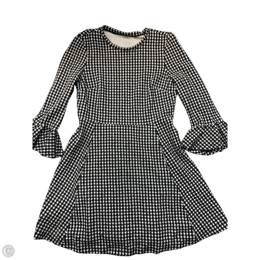 Dress Designer By Kate Spade In Black & White, Size: M