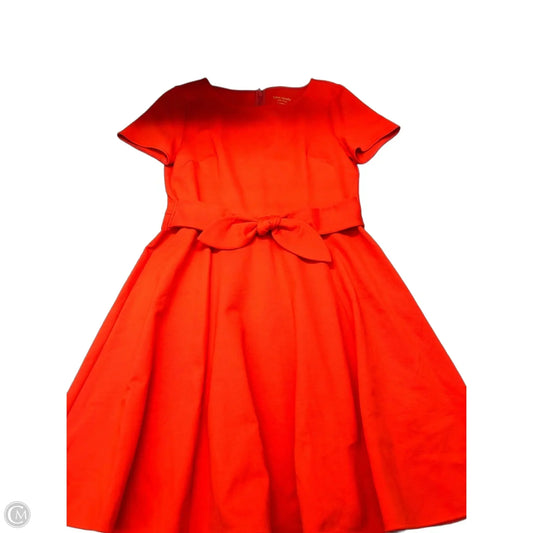 Dress Designer By Kate Spade In Orange, Size: L