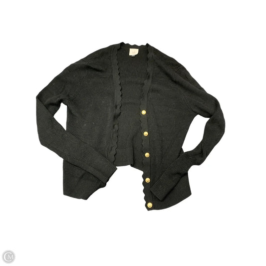 Sweater Cardigan By Cabi In Black, Size: S
