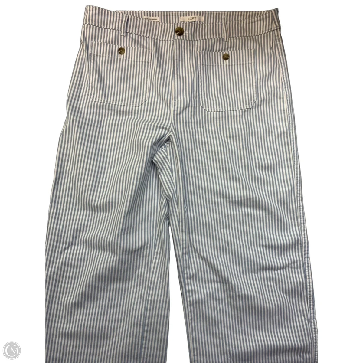 Pants Other By Loft In Blue & White, Size: 14