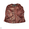 Jacket Other By Susan Graver In Black & Red, Size: L