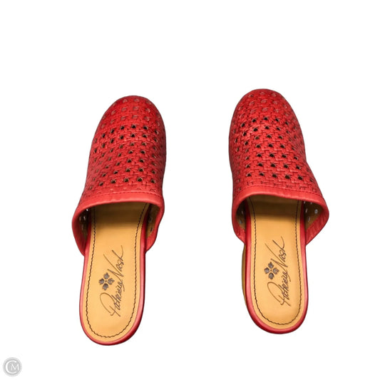 Shoes Designer By Patricia Nash In Red, Size: 8