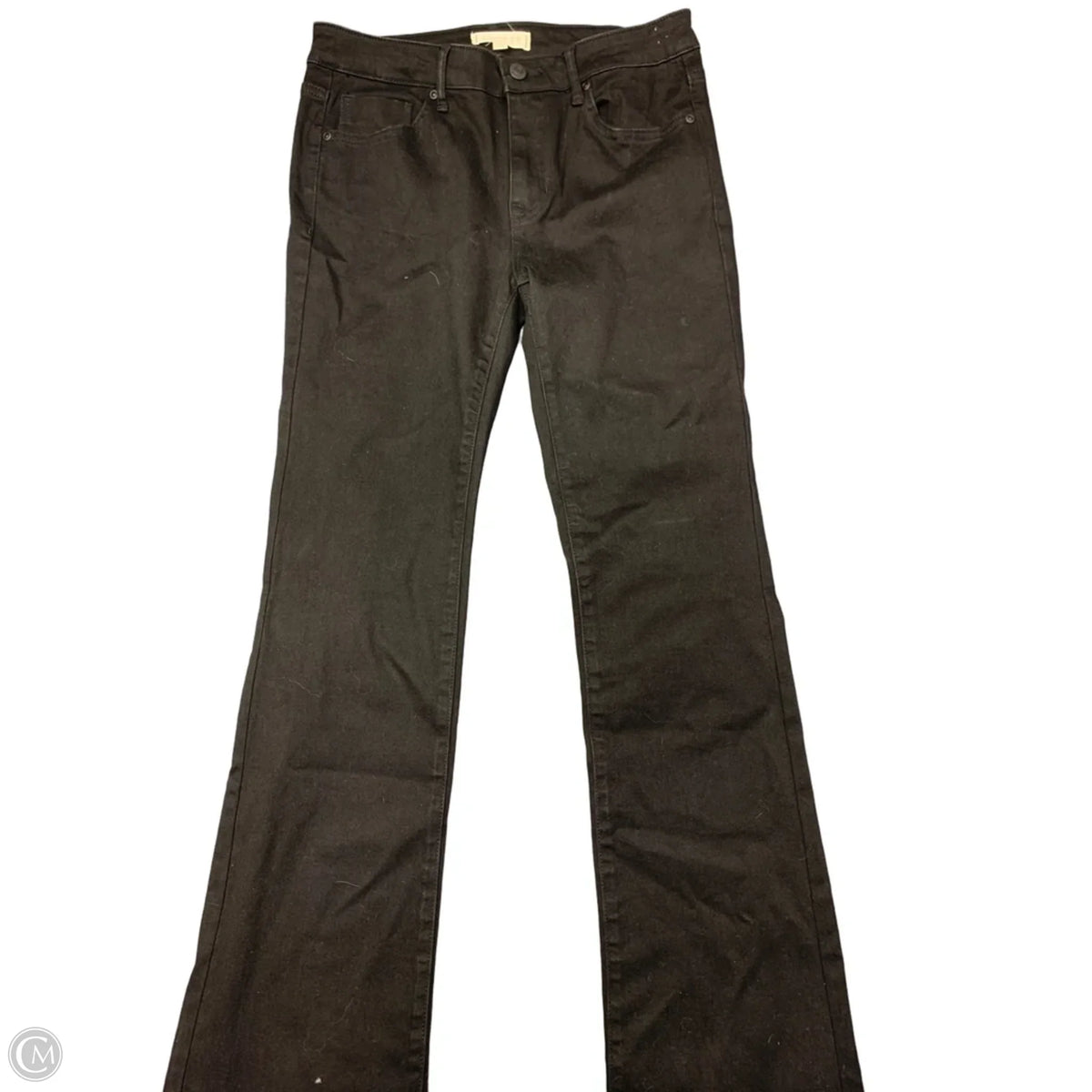 Jeans Straight By Harper In Black, Size: 6