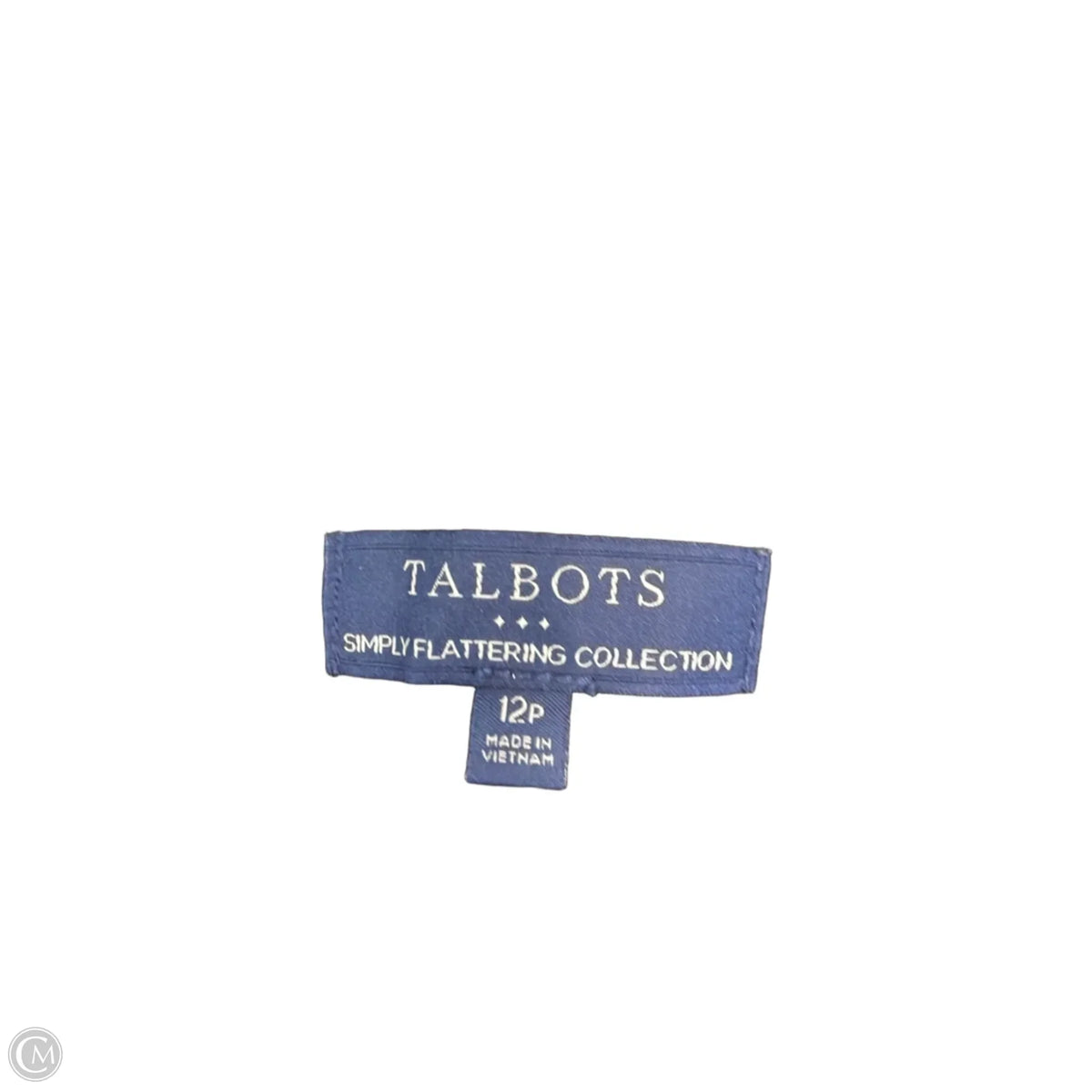 Pants Wide Leg By Talbots In Black, Size: 12p