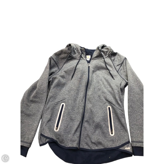 Athletic Jacket By Avia In Blue, Size: Xl