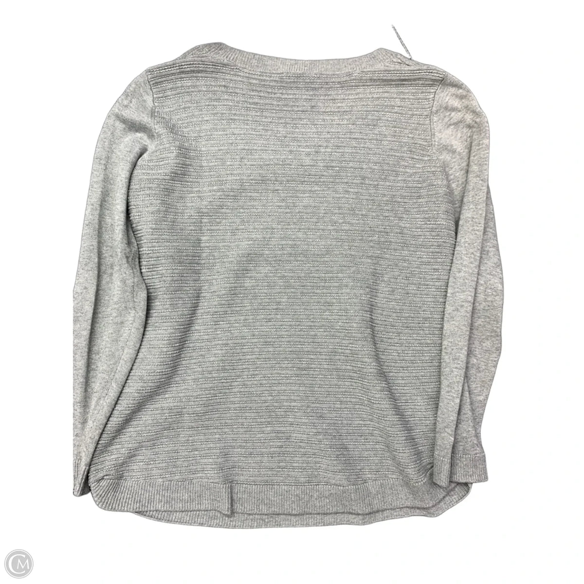 Sweater By Hilary Radley In Grey, Size: L