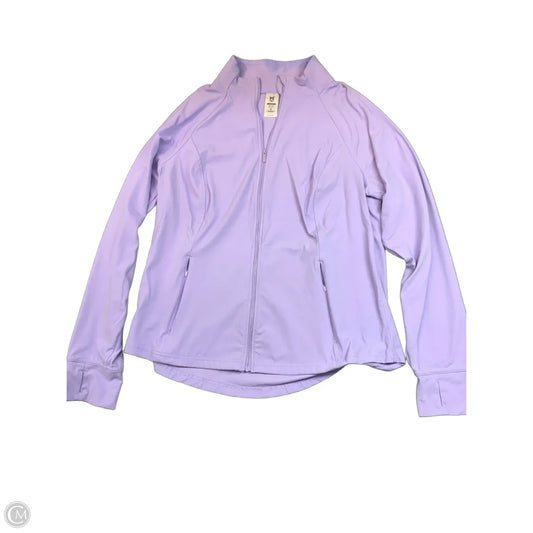 Athletic Jacket By Members Mark In Purple, Size: Xl