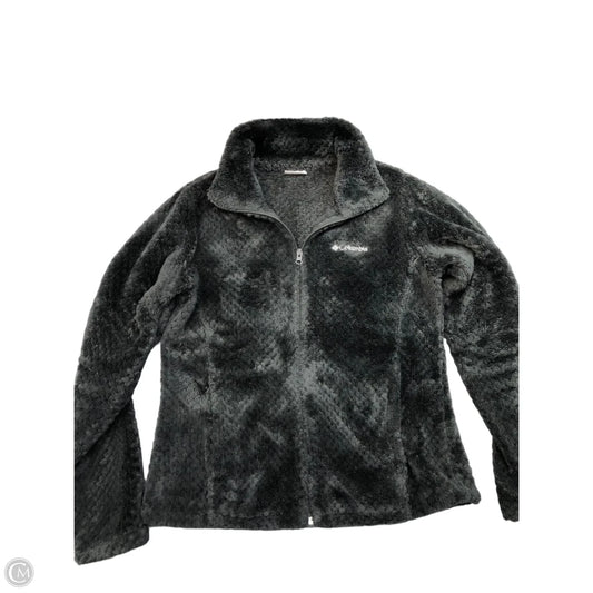 Athletic Jacket By Columbia In Black, Size: M
