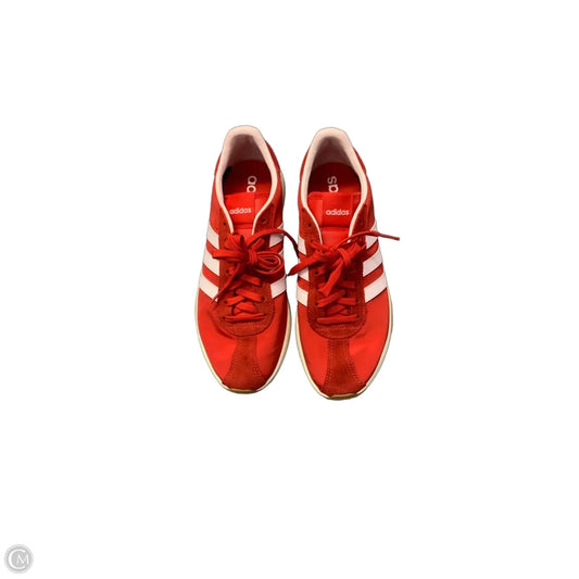 Shoes Sneakers By Adidas In Red, Size: 8