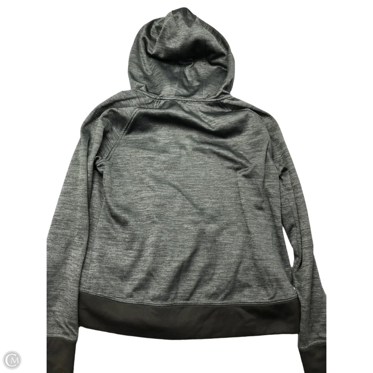 Athletic Jacket By Danskin In Grey, Size: L