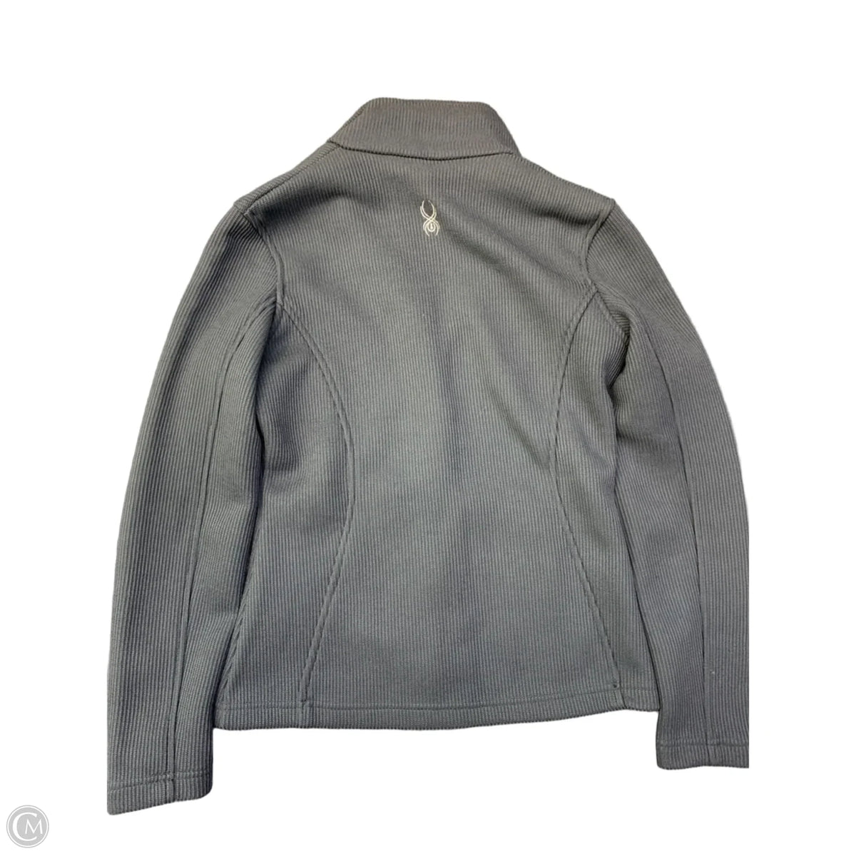 Athletic Jacket By Spyder In Grey, Size: M