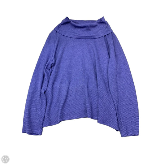 Sweater By Chicos In Blue, Size: Xl