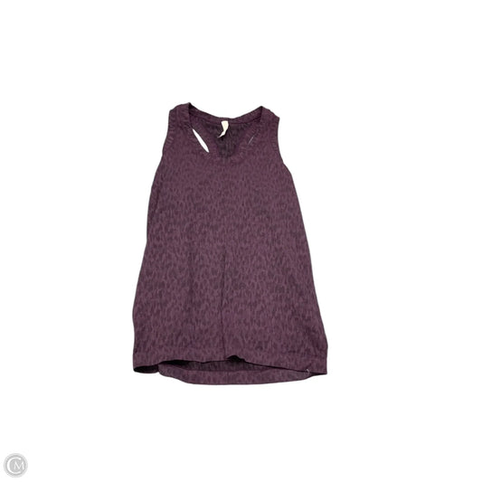 Athletic Tank Top By Athleta In Purple, Size: Xs