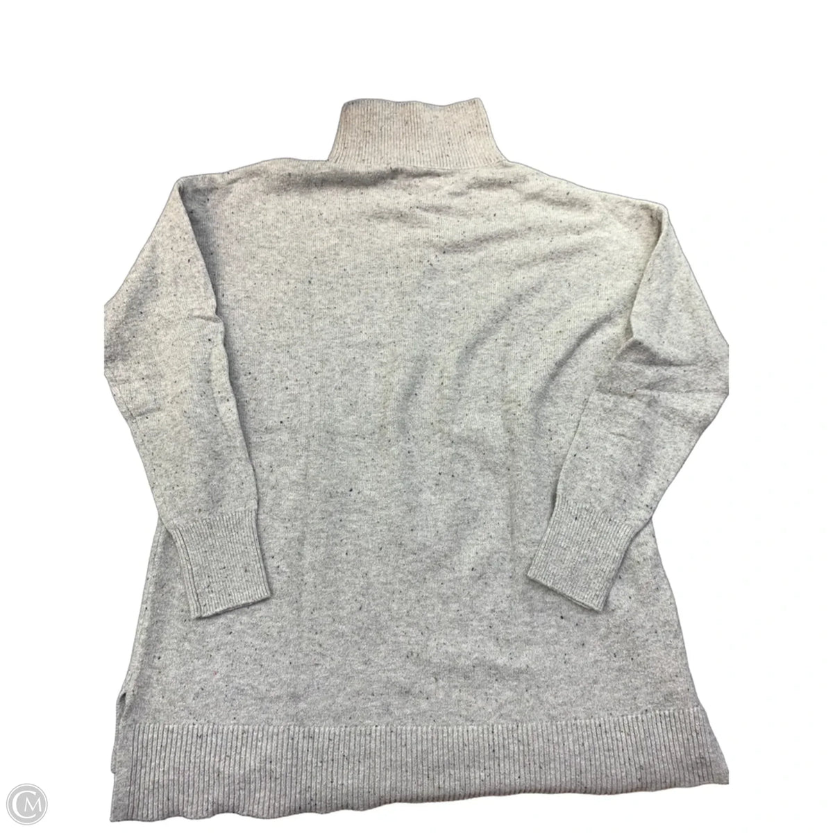 Sweater By Loft In Grey, Size: M