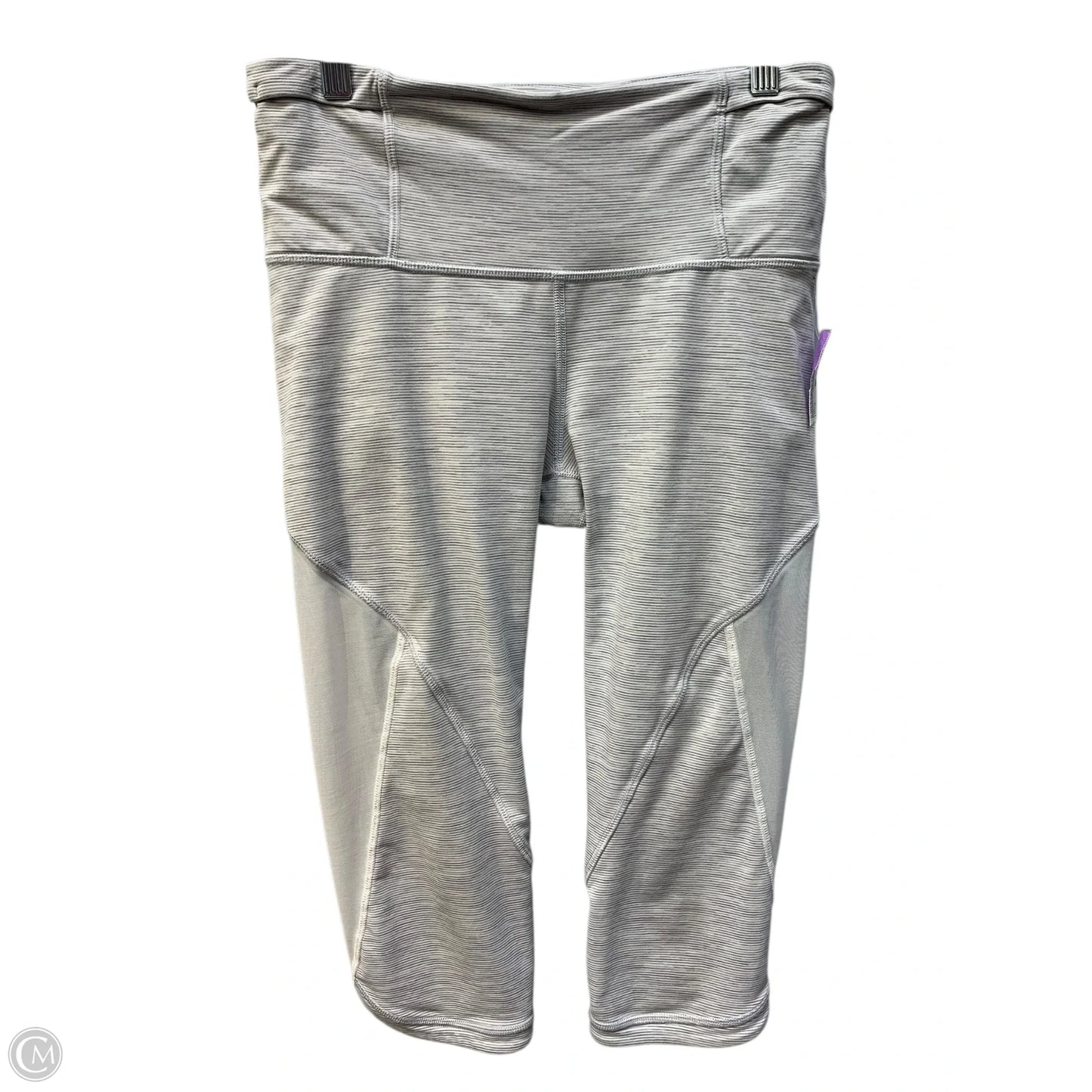 Athletic Leggings By Lululemon In Grey, Size: 8