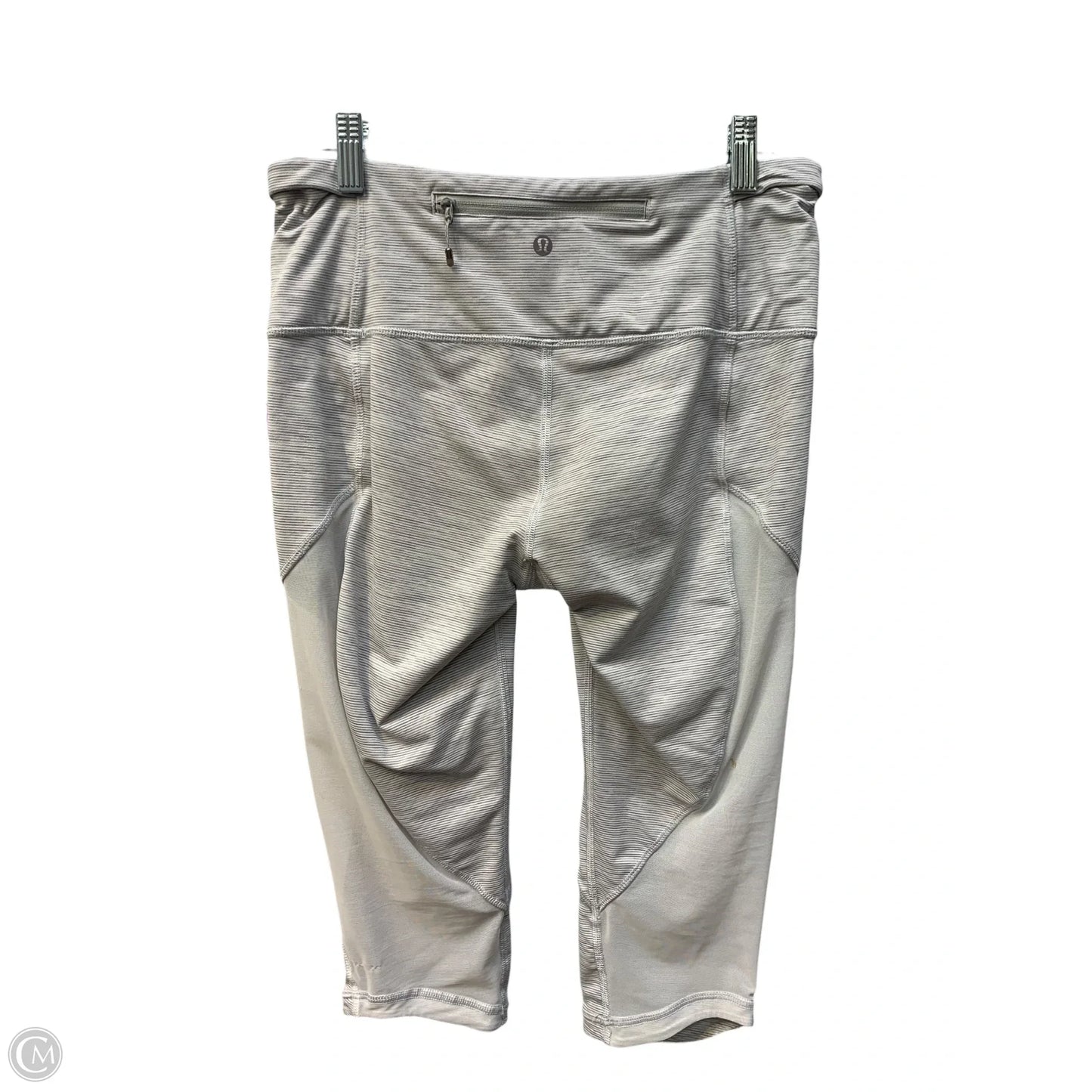 Athletic Leggings By Lululemon In Grey, Size: 8