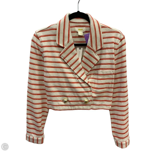 Blazer By Maeve In Striped Pattern, Size: 8