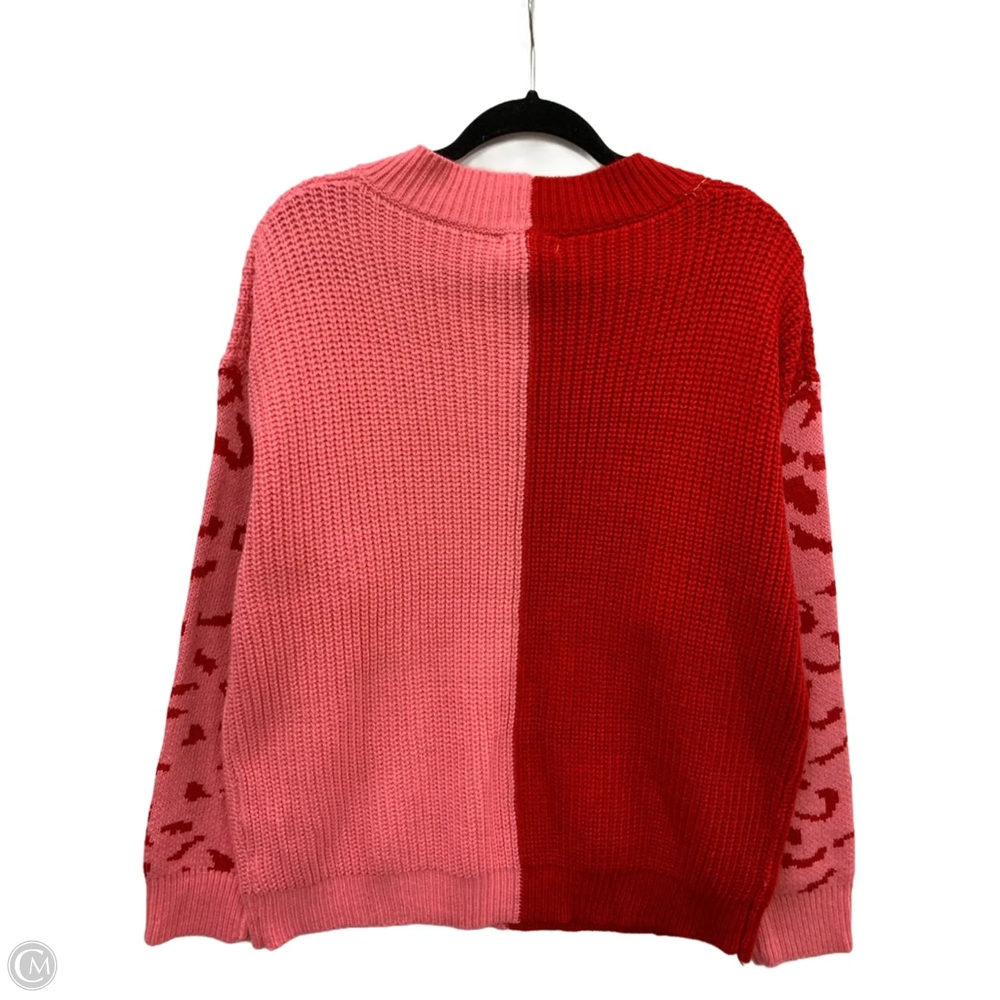 Sweater By Umgee In Pink & Red, Size: L