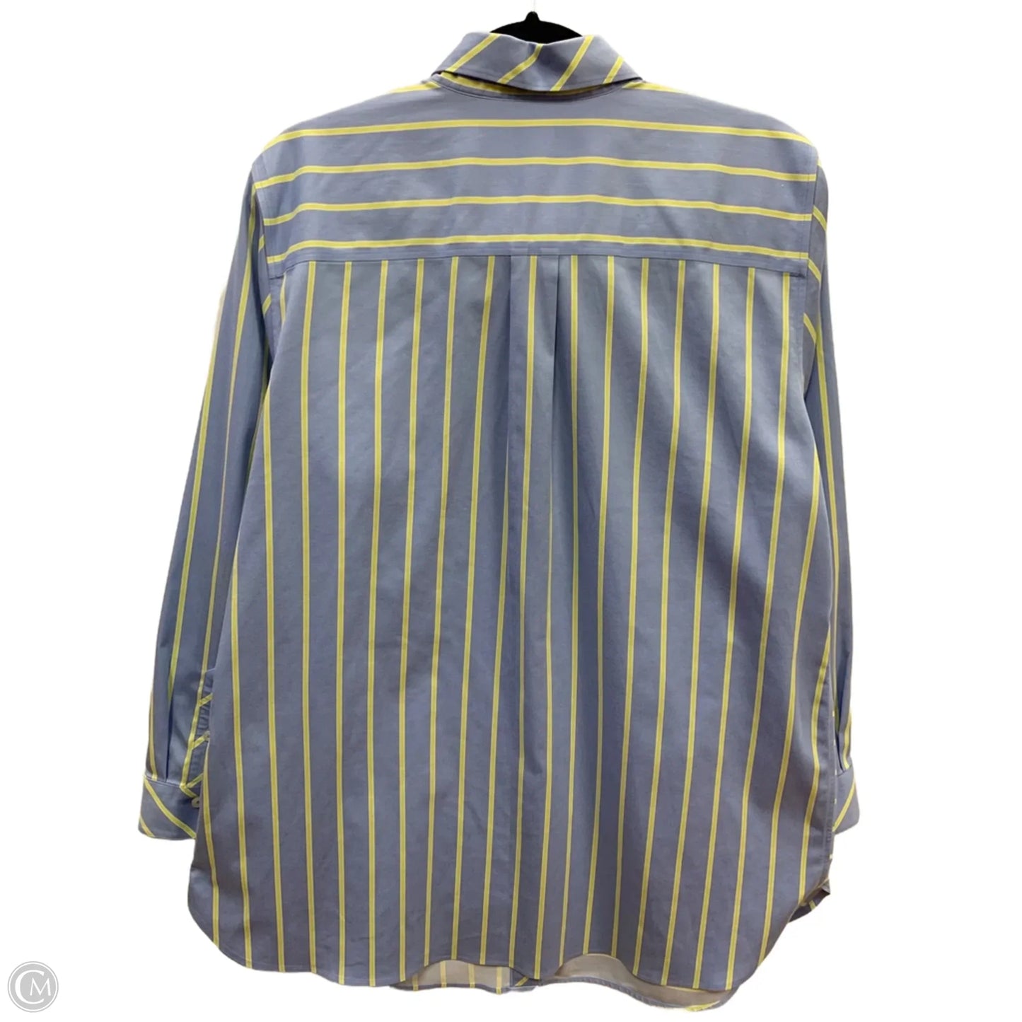 Top Long Sleeve By Chicos In Striped Pattern, Size: 16