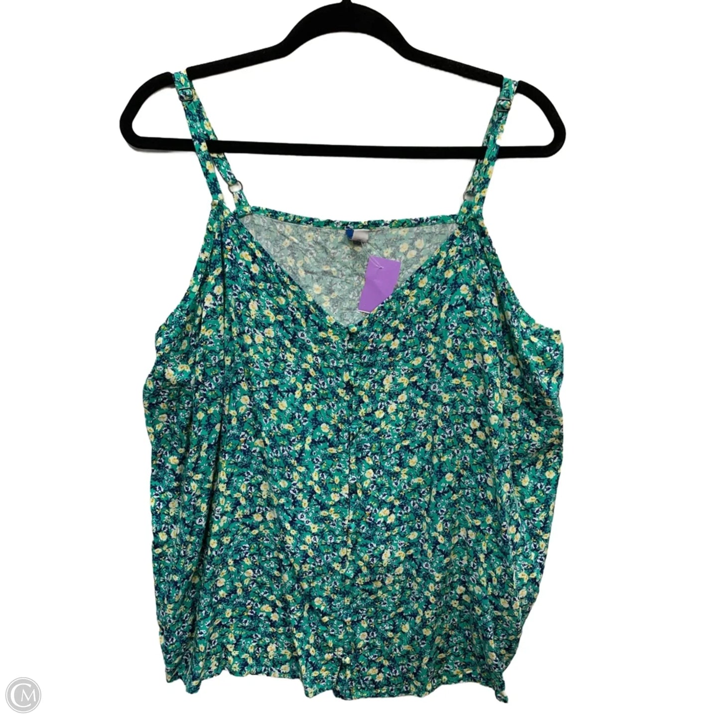 Tank Top By Old Navy In Green, Size: 2x