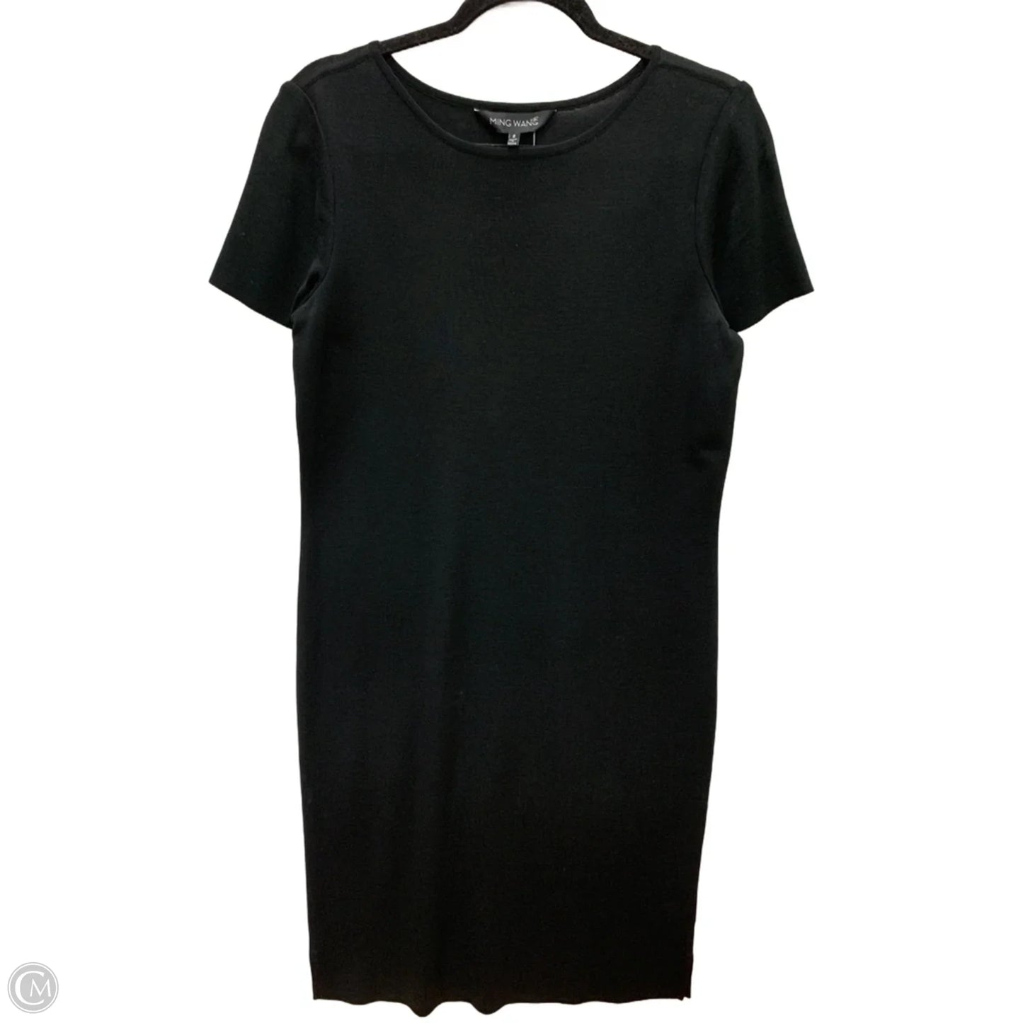 Dress Casual Midi By Ming Wang In Black, Size: S
