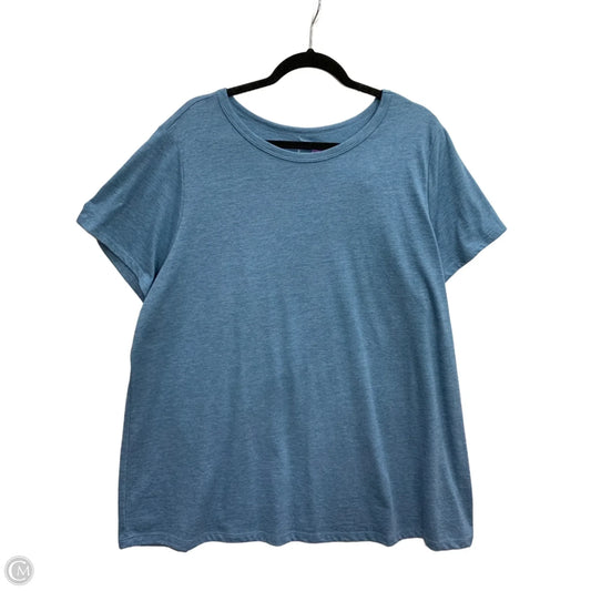 Top Short Sleeve By Torrid In Blue, Size: 3x