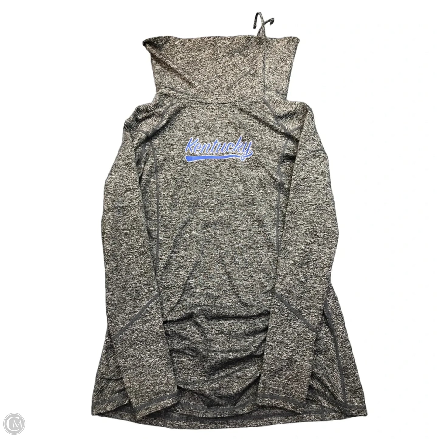 Sweatshirt Collar By Clothes Mentor In Grey, Size: S