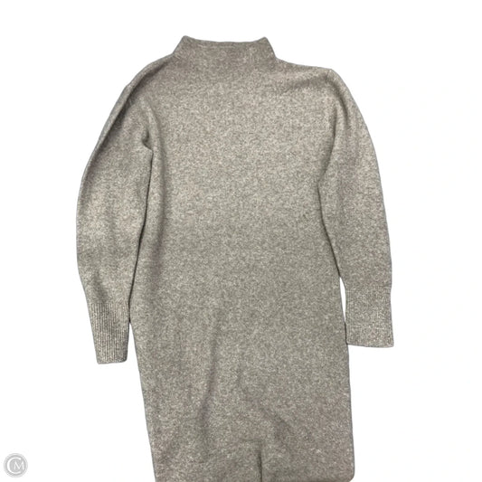 Dress Casual Midi By Ann Taylor In Brown, Size: M