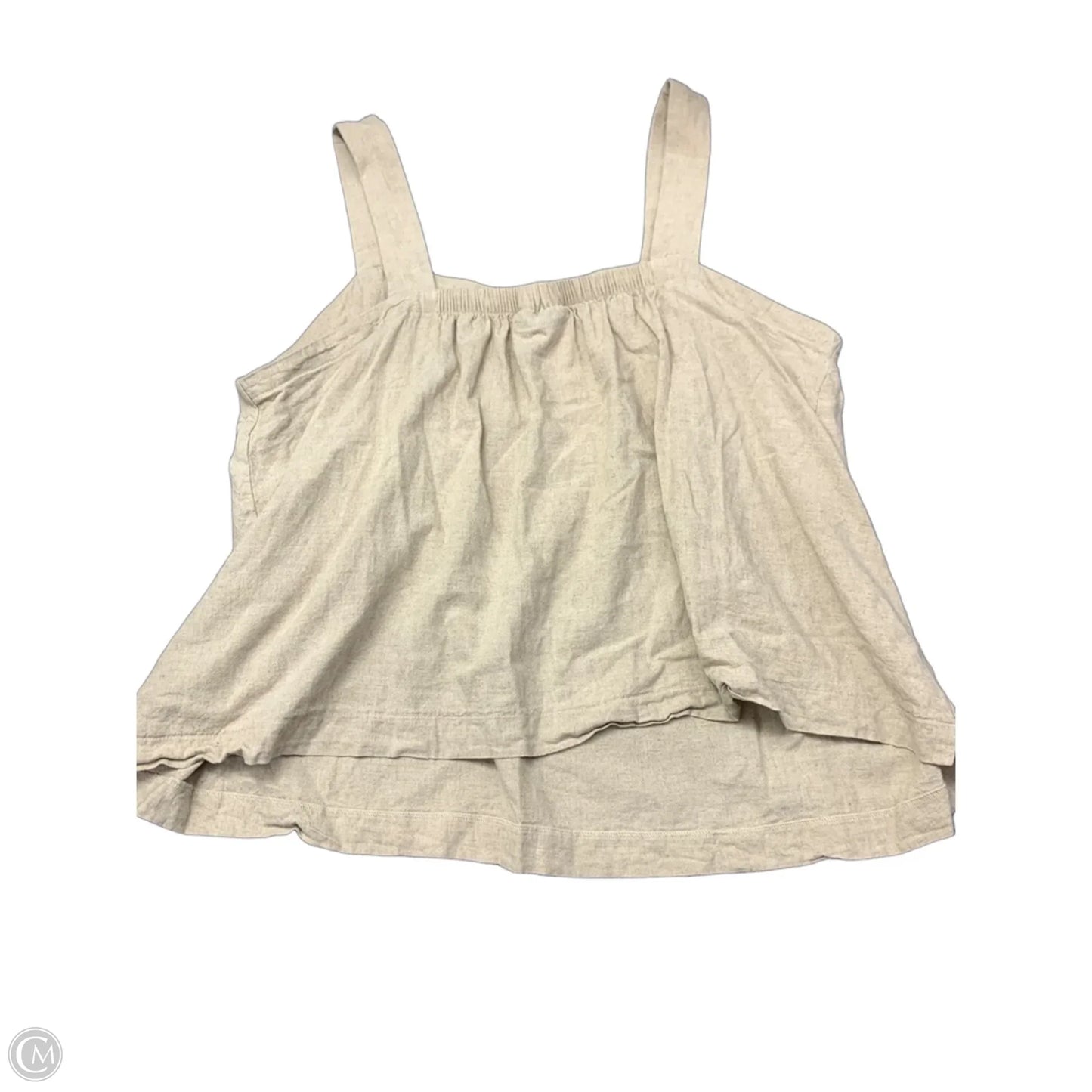 Tank Top By Lane Bryant In Tan, Size: Xl