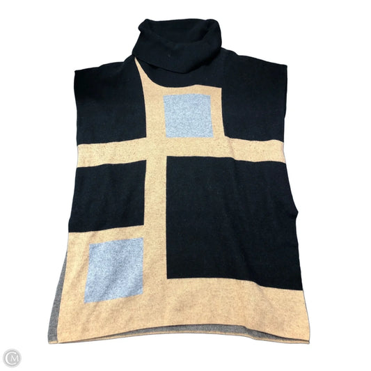 Dress Sweater By Bcbgmaxazria In Black & Brown, Size: L