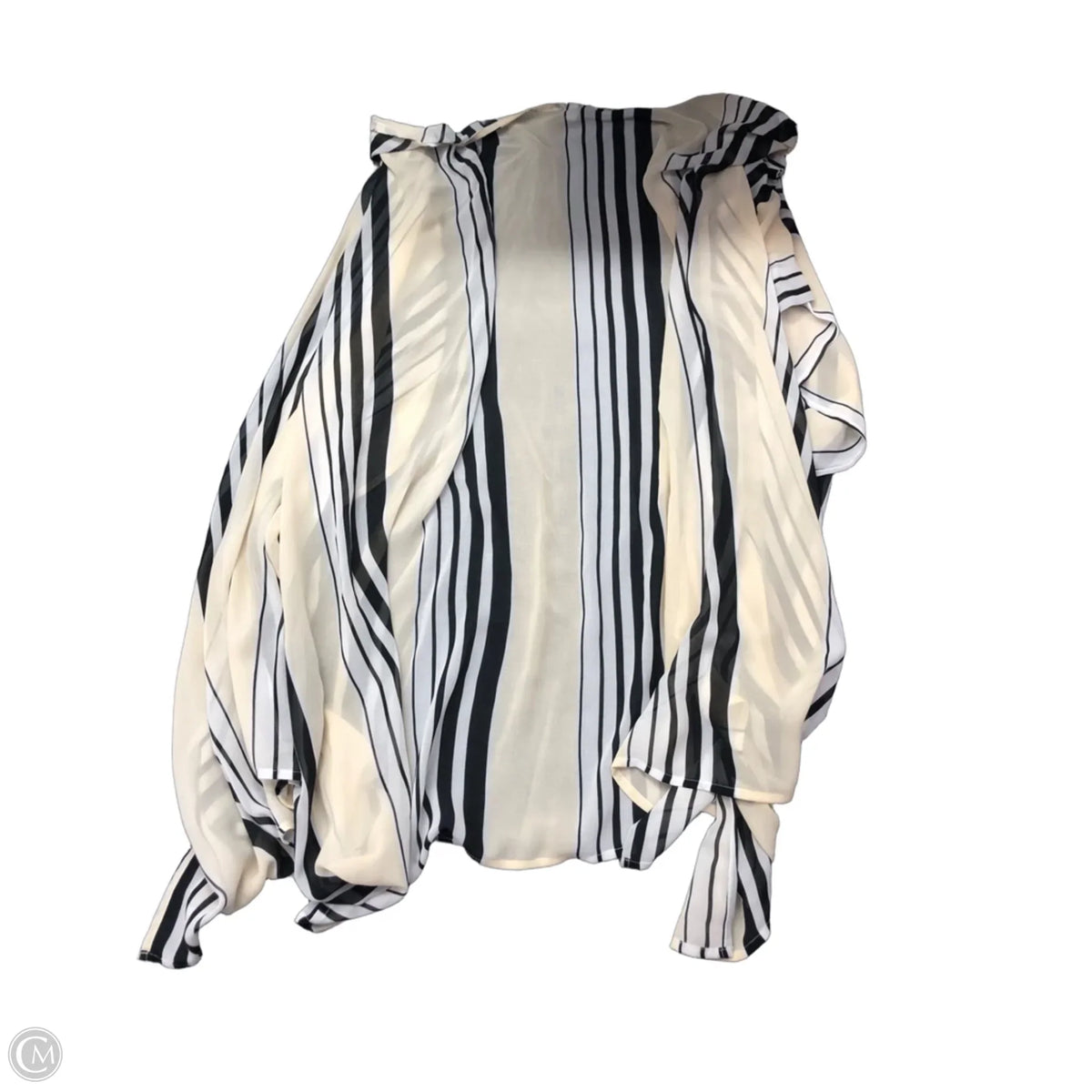 Kimono By Lane Bryant In Black & Cream