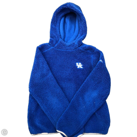 Sweatshirt Hoodie By Columbia In Blue, Size: S