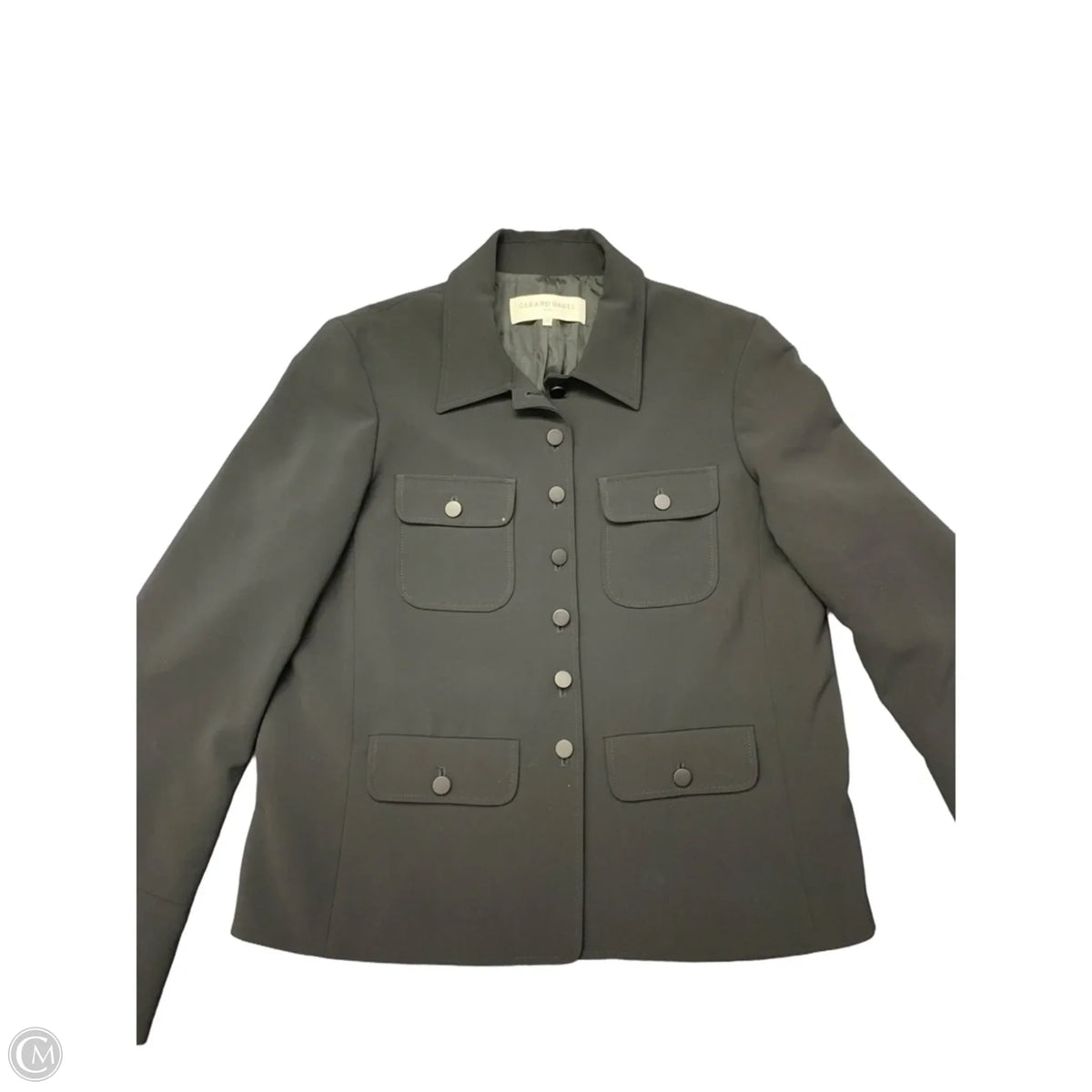 Blazer By Clothes Mentor In Black, Size: S
