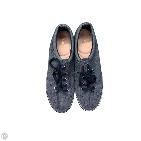 Shoes Sneakers By Keds In Blue Denim, Size: 10
