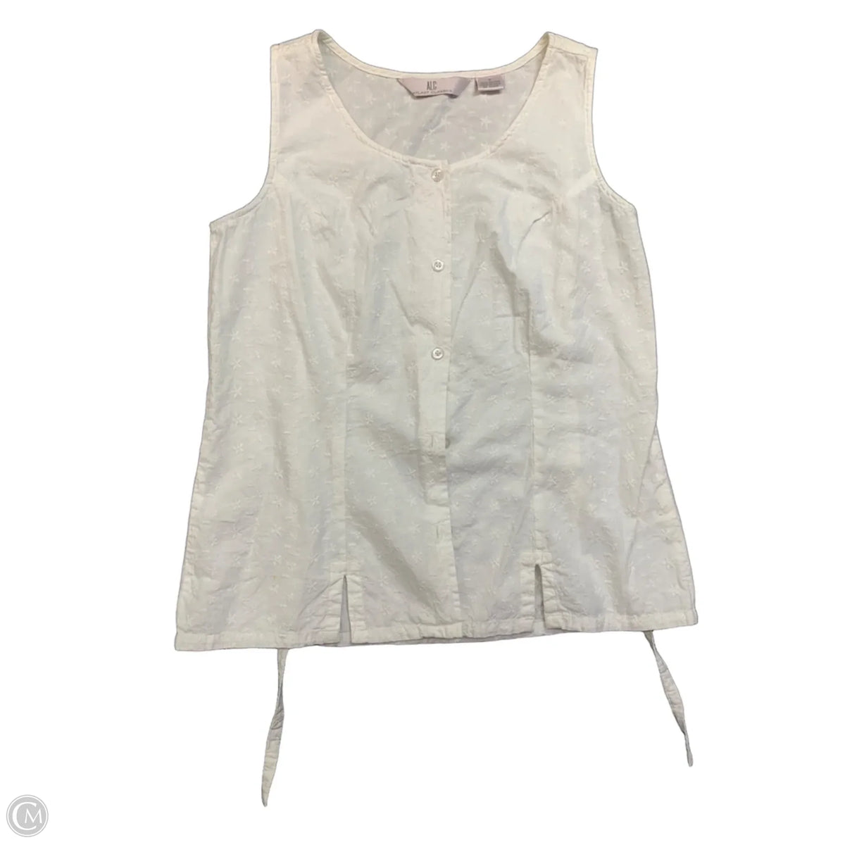Tank Top By Alc In White, Size: S