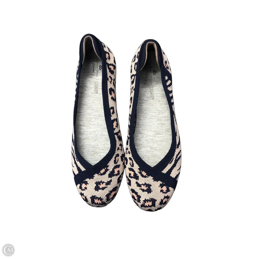 Shoes Flats By Clarks In Blue & Pink, Size: 6.5